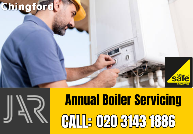 annual boiler servicing Chingford